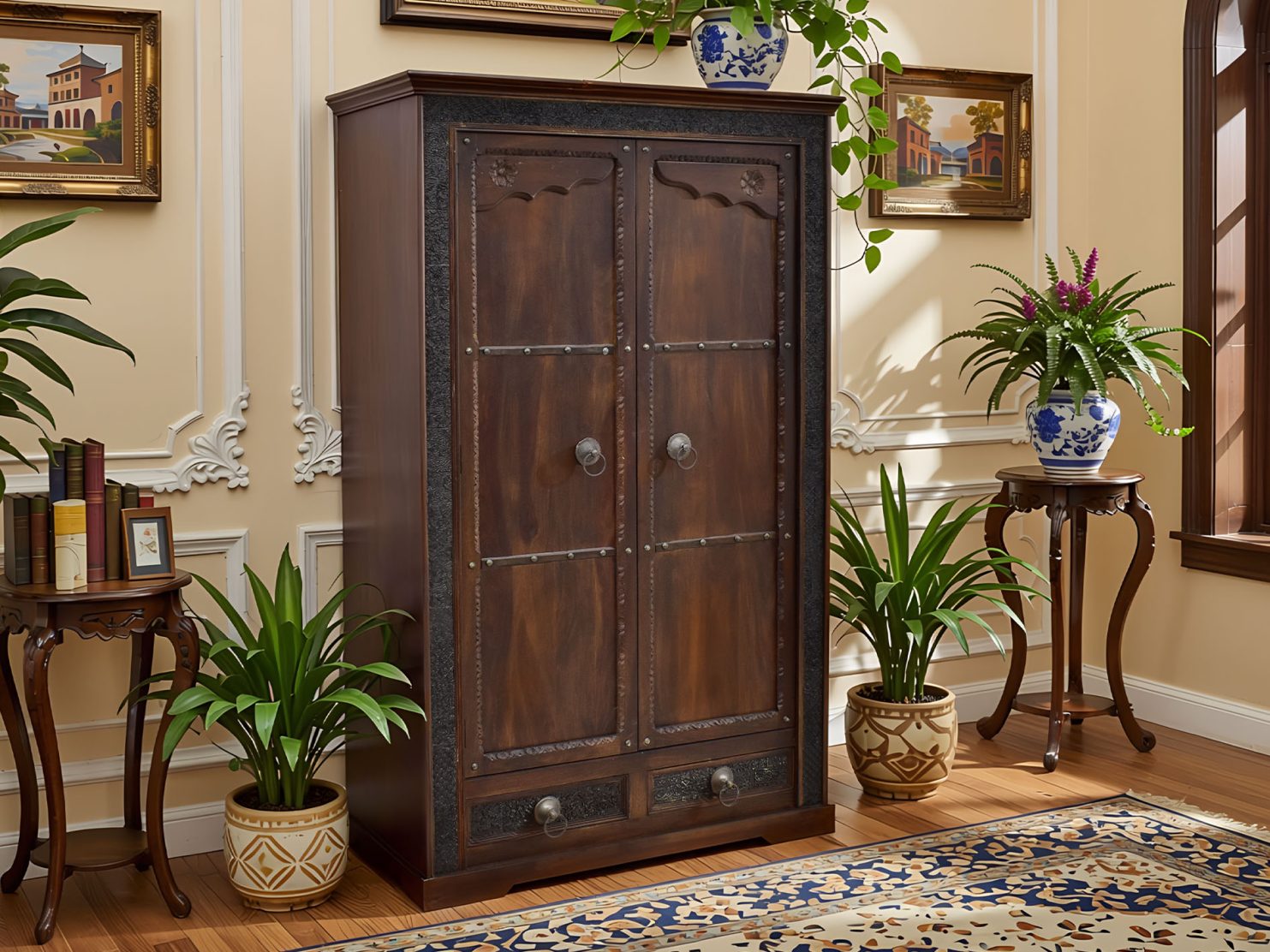 szafa-kolonialna-indyjska-lite-drewno-palisander-indyjski-rzezbiona