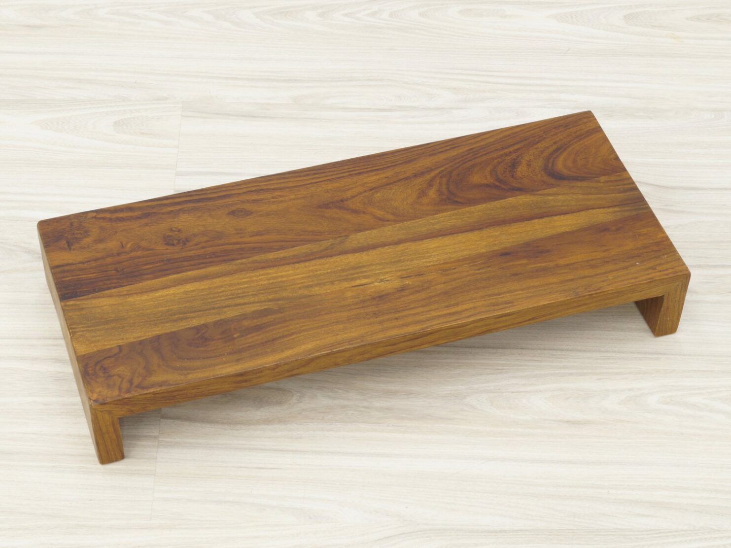 Półka ścienna lite drewno palisander indyjski jasny brąz długość 60cm