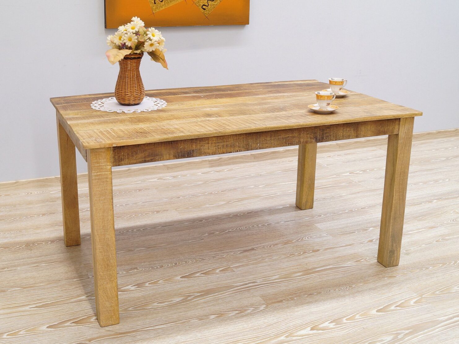 Stół kolonialny lite drewno mango styl Loft