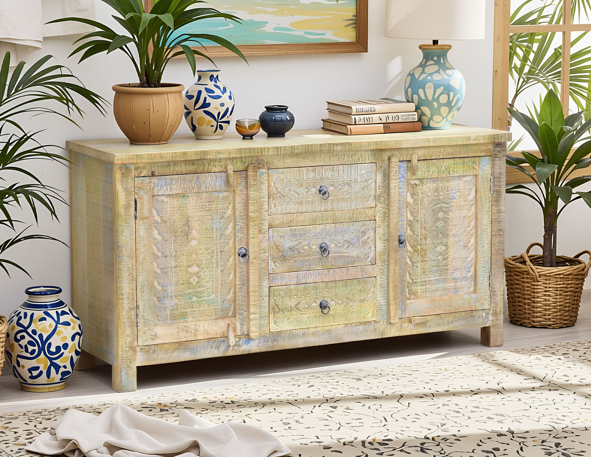 komoda-kolonialna-lite-drewno-mango-styl-shabby-chic komoda-kolonialna-lite-drewno-mango-styl-shabby-chic