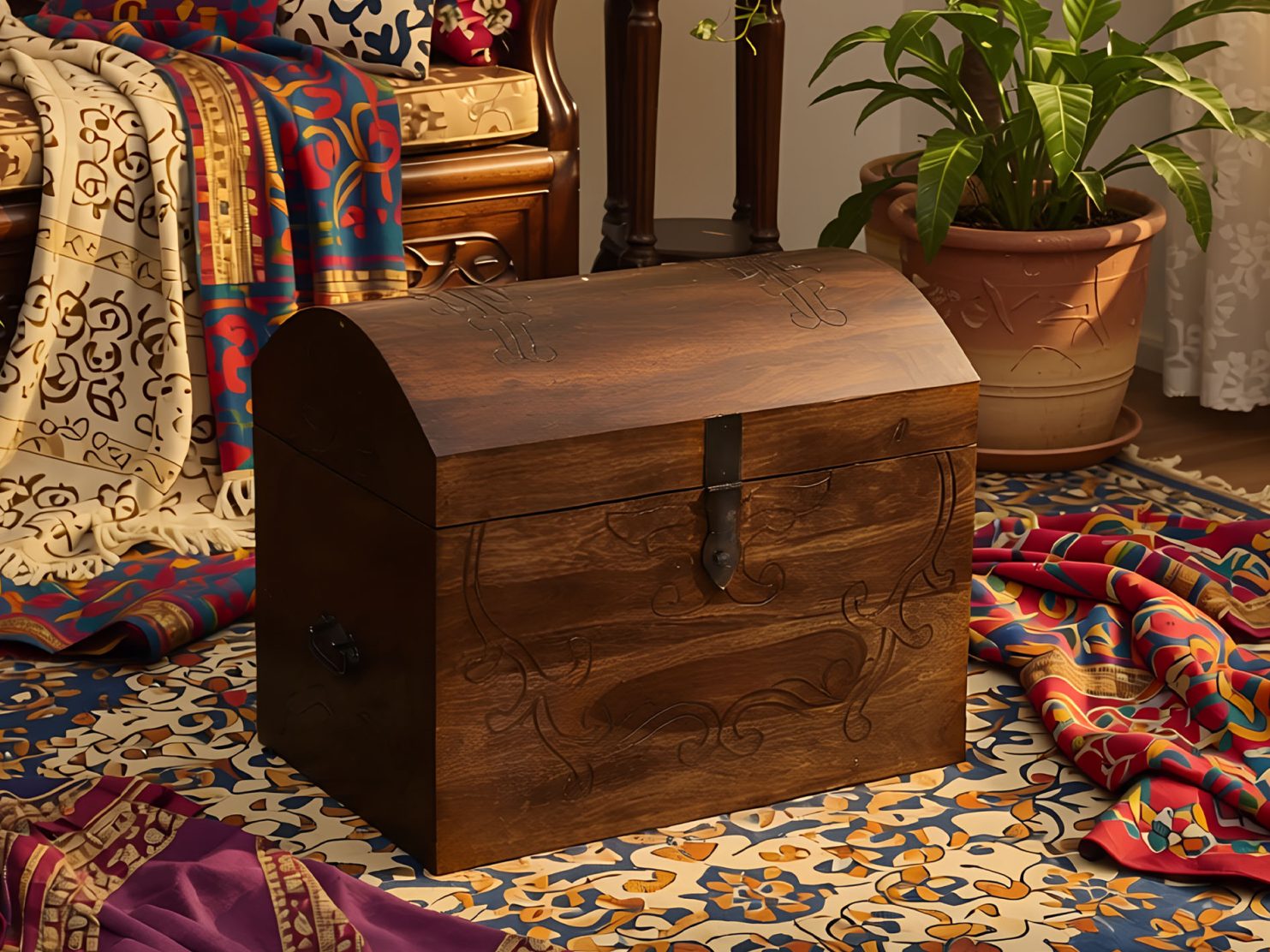 kufer-kolonialny-skrzynia-lite-drewno-palisander-indyjski-rzezbiona
