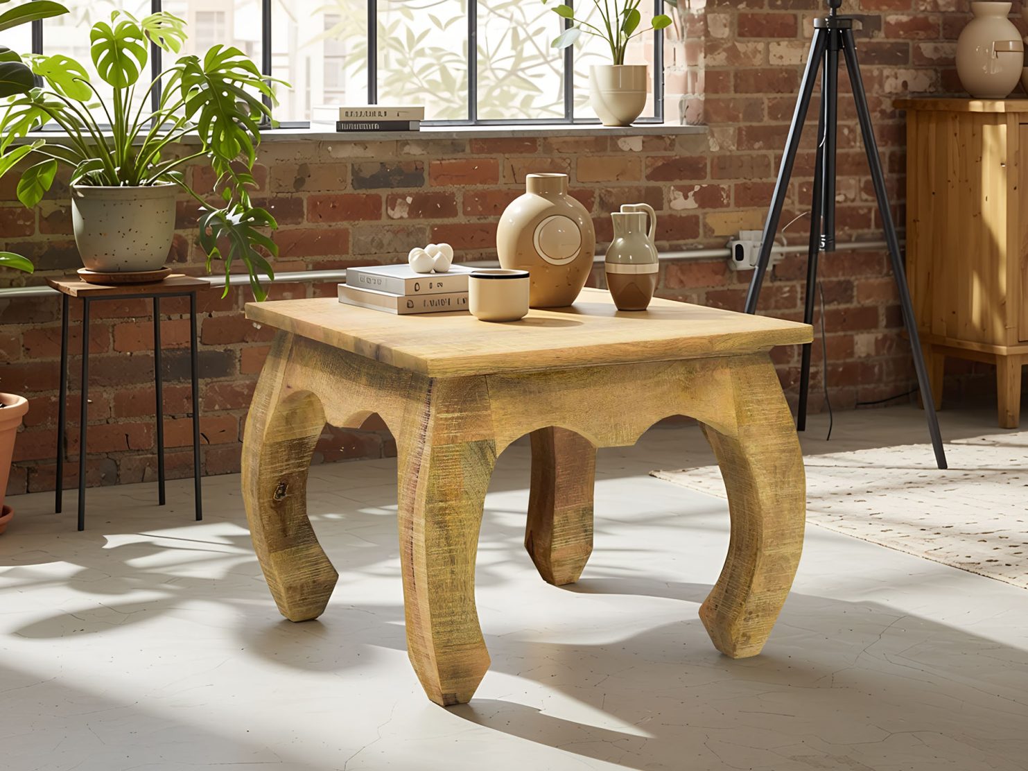 stolik-kawowy-kolonialny-lite-drewno-mango-kwadratowy-wygiete-nogi-styl-loft
