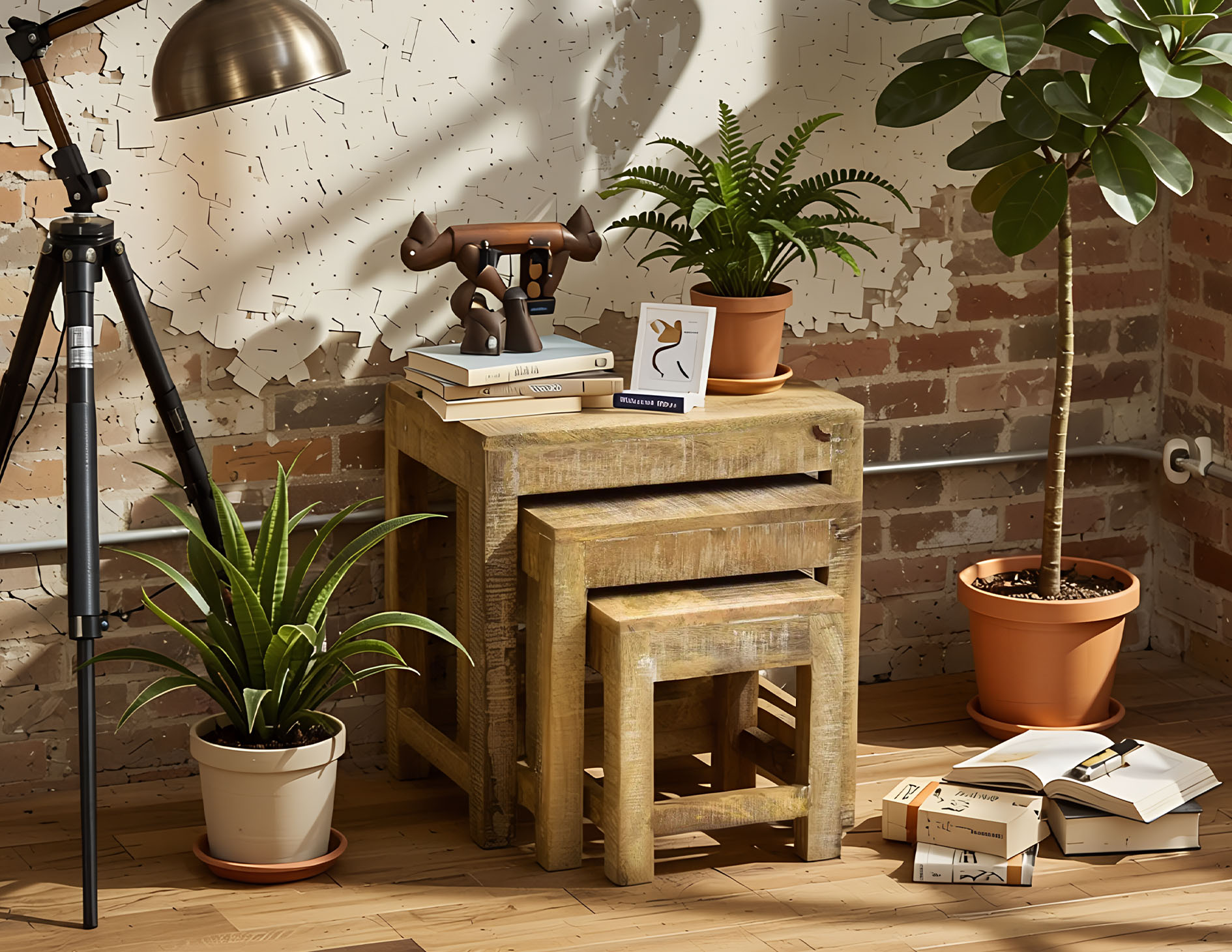 taboret-stolik-stolek-kolonialny-lite-drewno-mango-styl-loft-zestaw-3-sztuk taboret-stolik-stolek-kolonialny-lite-drewno-mango-styl-loft-zestaw-3-sztuk