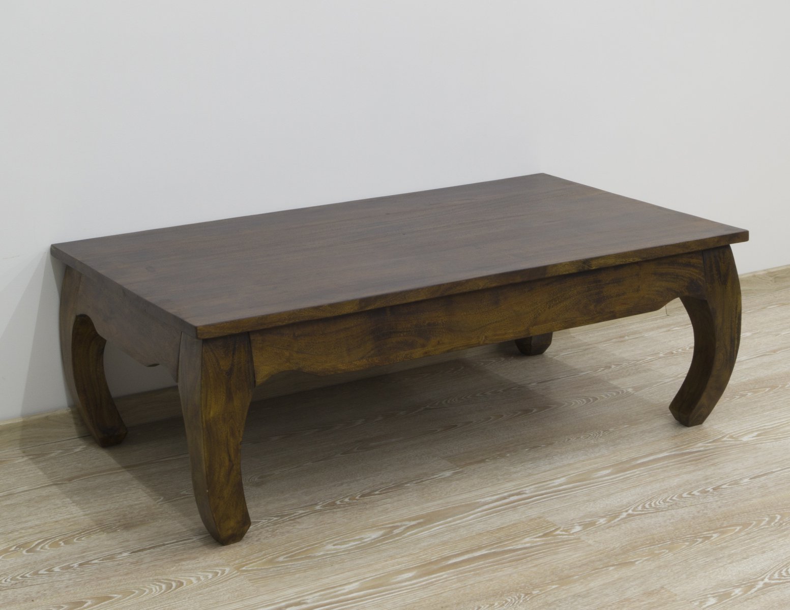 Ława kolonialna stolik kawowy lite drewno akacja indyjska nogi w stylu opium
