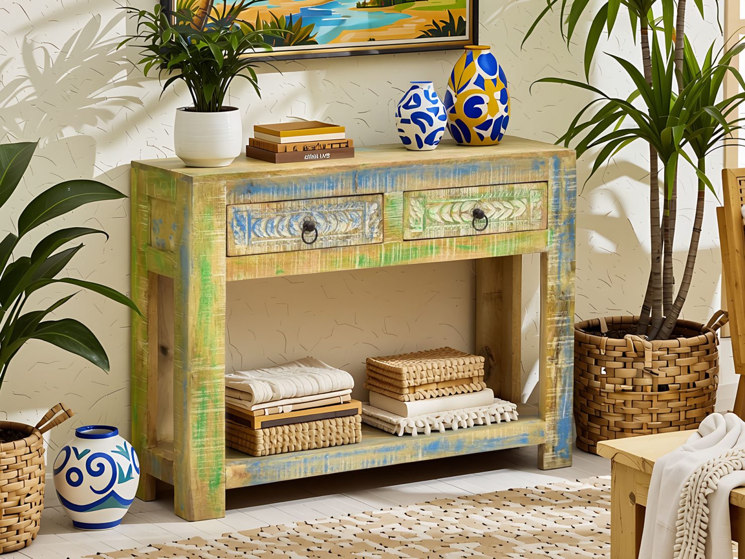 konsola-kolonialna-lite-drewno-egzotyczne-mango-styl-shabby-chic