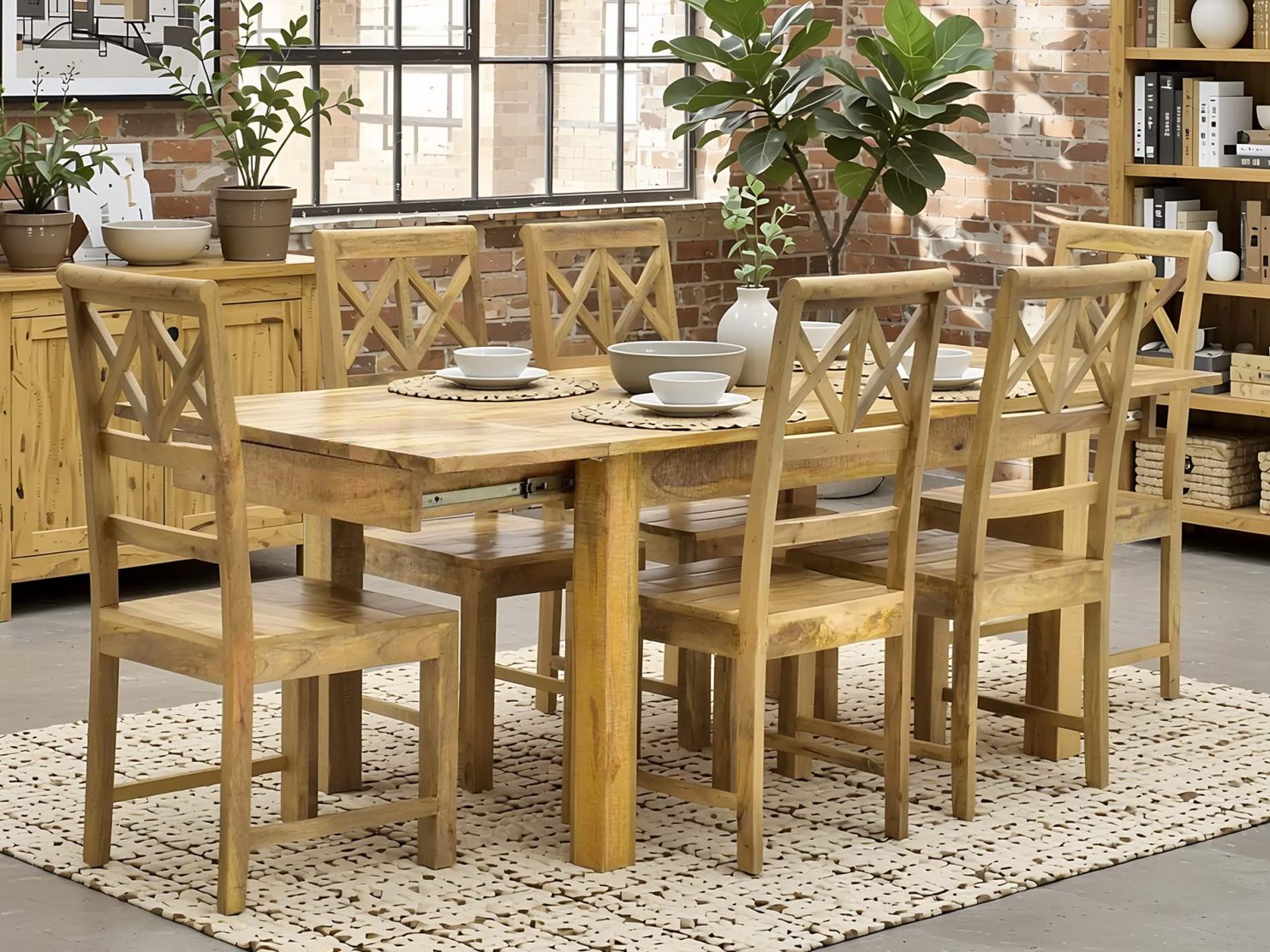 komplet-obiadowy-indyjski-stol-rozkladany-6-krzesel-lite-drewno-mango-nowoczesny-modernistyczny