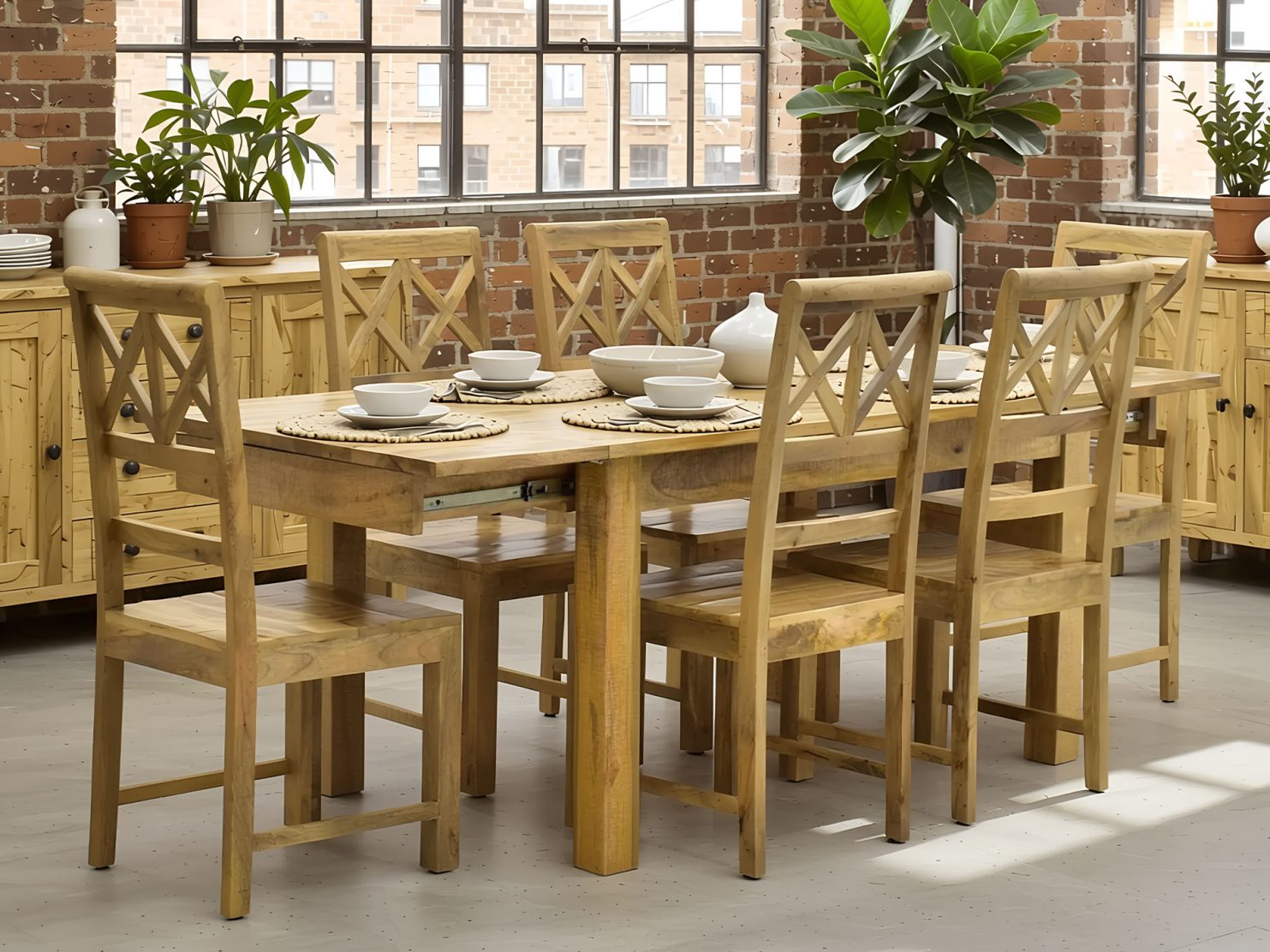 komplet-obiadowy-indyjski-stol-rozkladany-6-krzesel-lite-drewno-mango-nowoczesny-modernistyczny