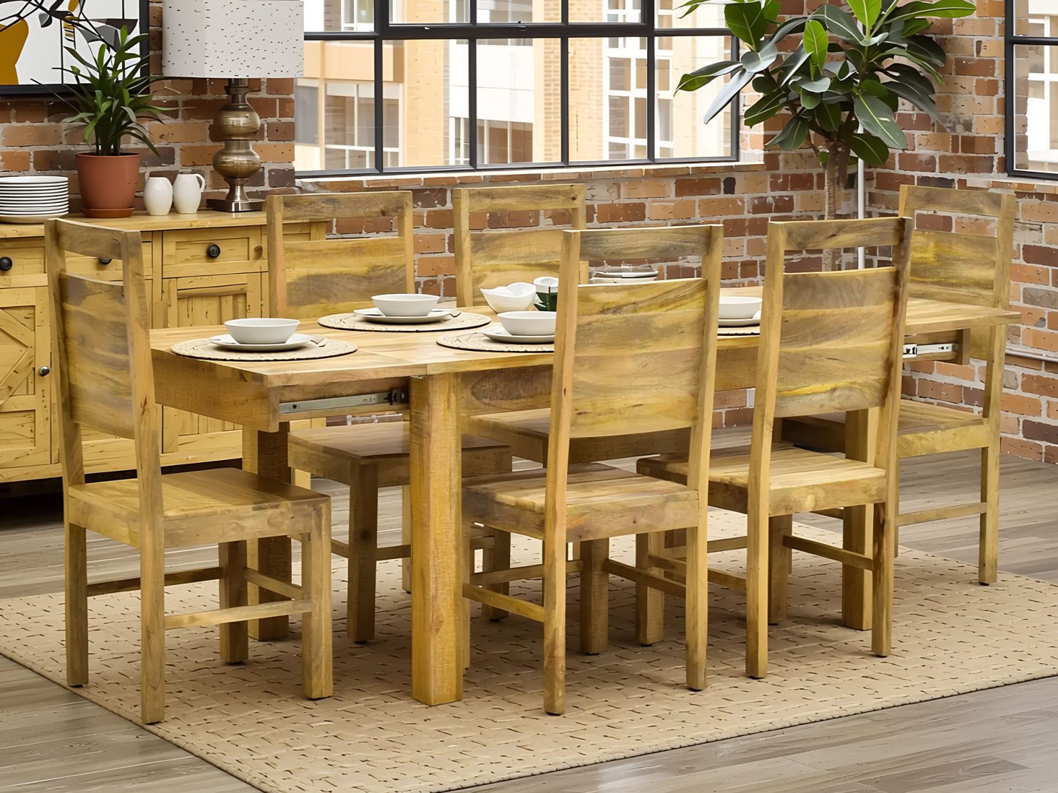 komplet-obiadowy-indyjski-stol-rozkladany-6-krzesel-lite-drewno-mango-nowoczesny-modernistyczny