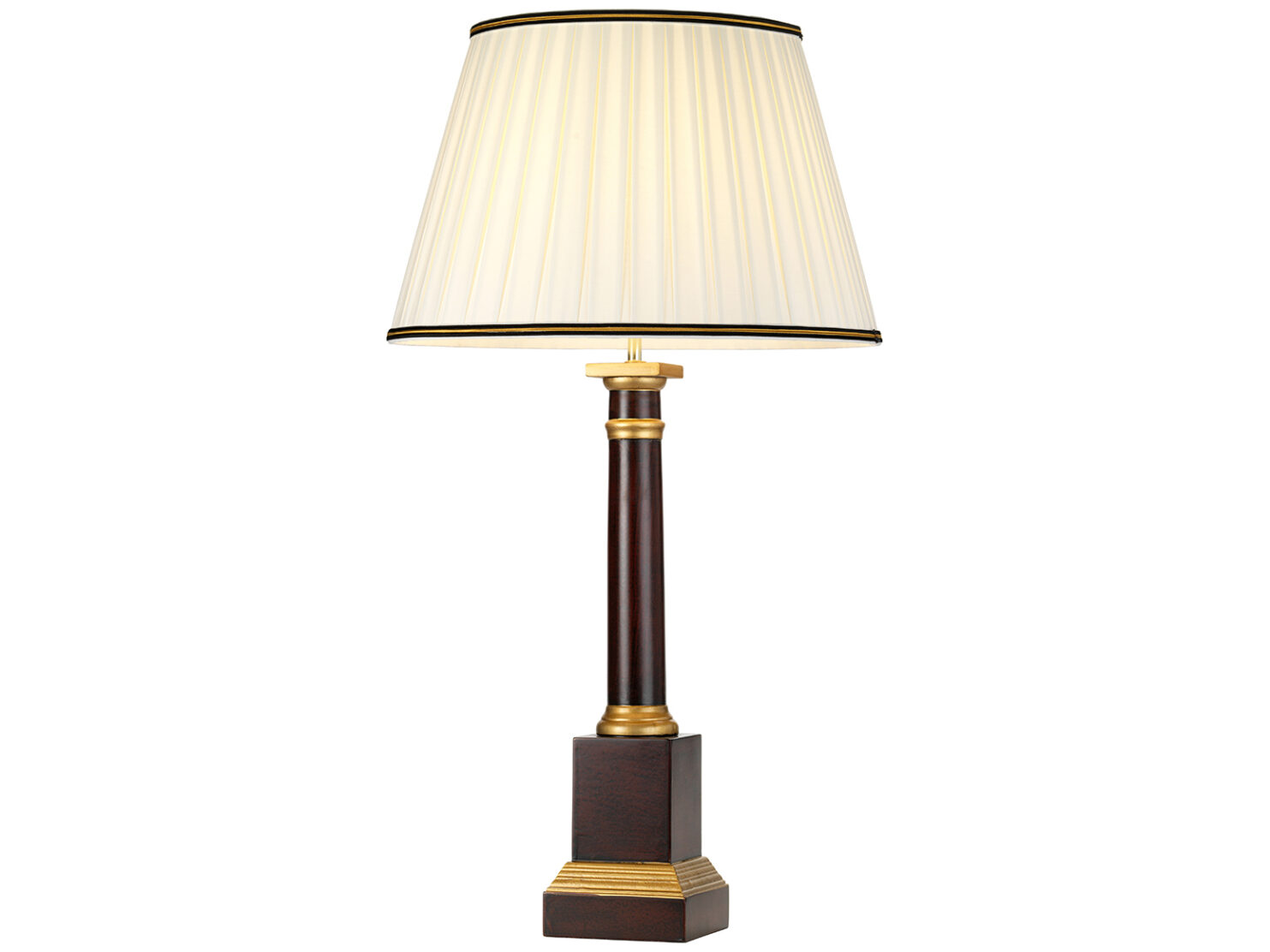 LAMPA STOJACA NOCNA DREWNO CZERWIEN