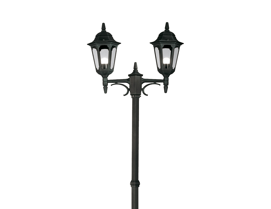 lampa-zewnetrzna-latarnia-stojaca-parish-dwa-zrodla-swiatla-klasyczna-czarna