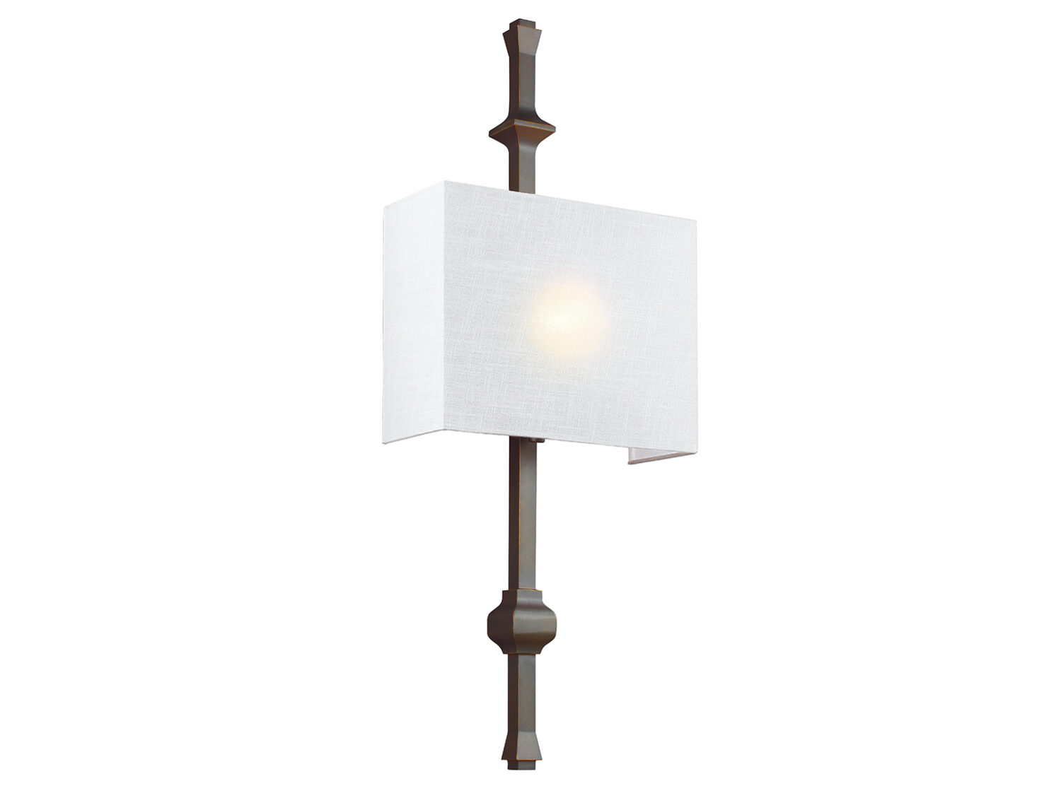 kinkiet lampa wiszaca nascienna abazur biel