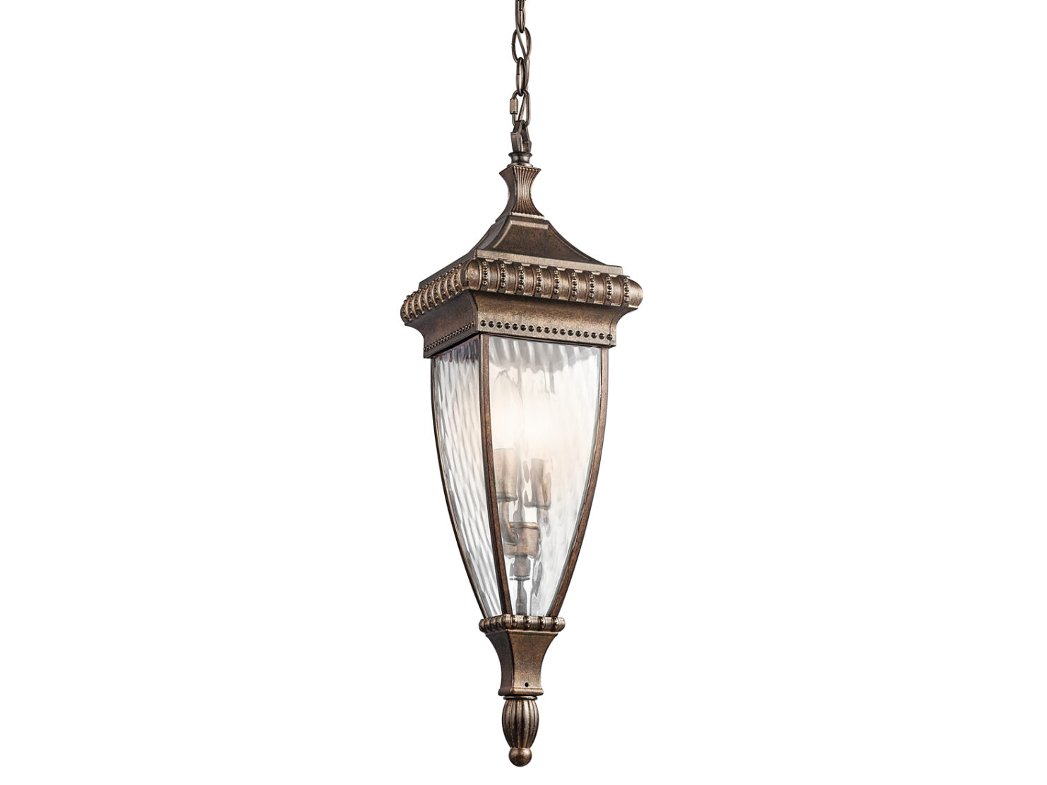 LAMPA WISZACA ZEWNETRZNA czarna