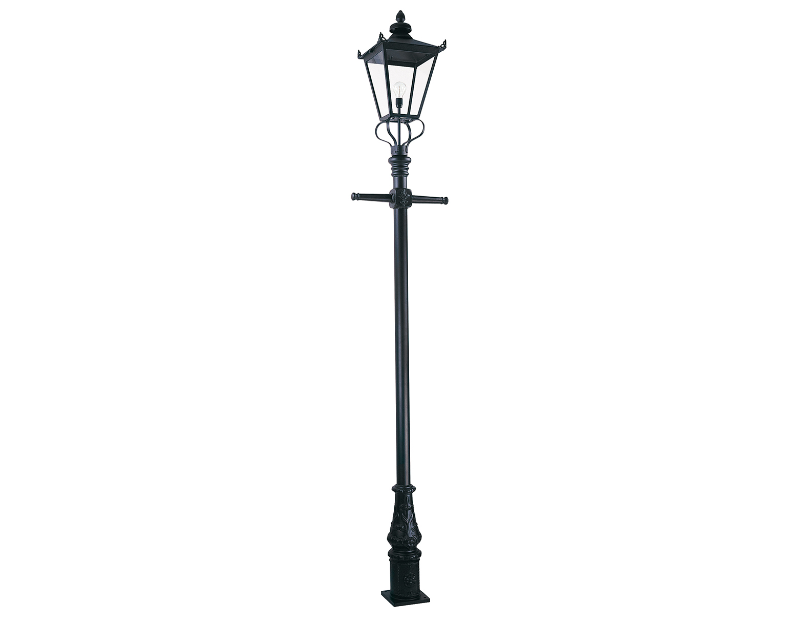 lampa latarnia stojaca zewnetrzna wiktorianski czarny