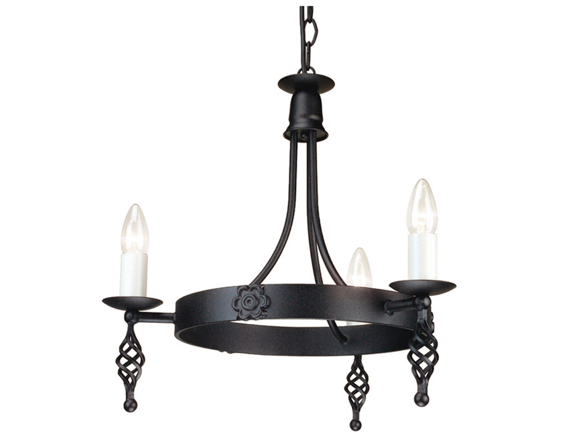 lampa czarna angielski styl