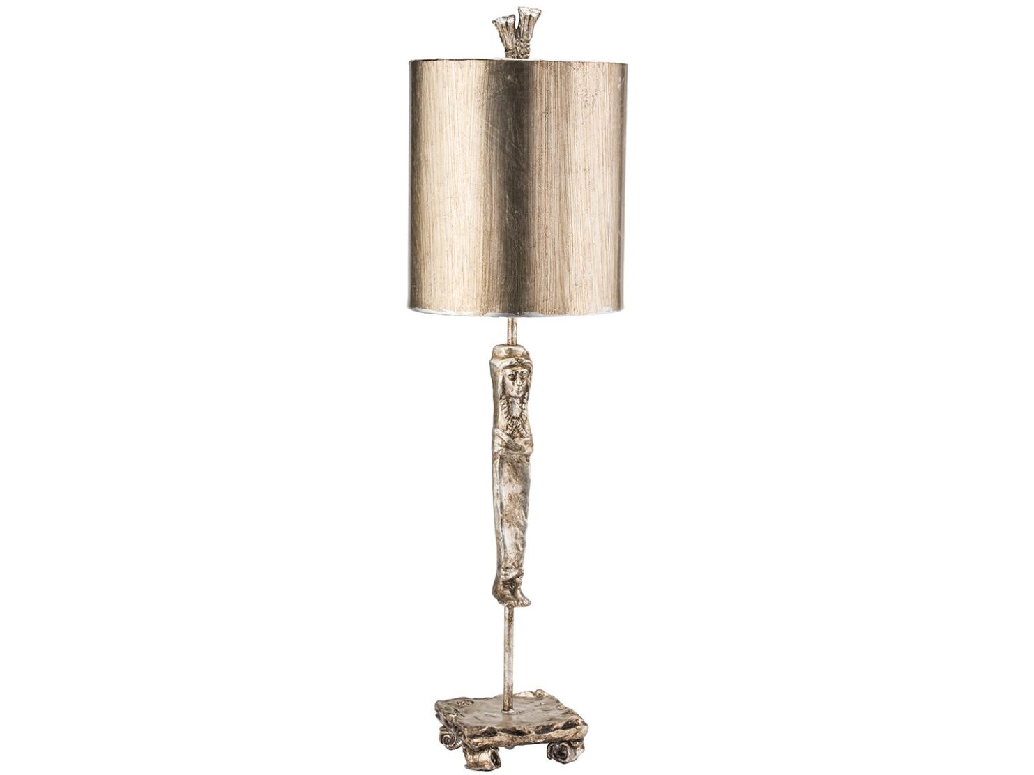 lampa stolowa podlogowa srebro