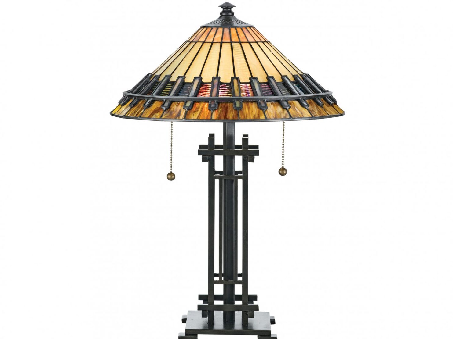 lampa-stojaca-podlogowa-kolorowa-szklany-abazur-vintage