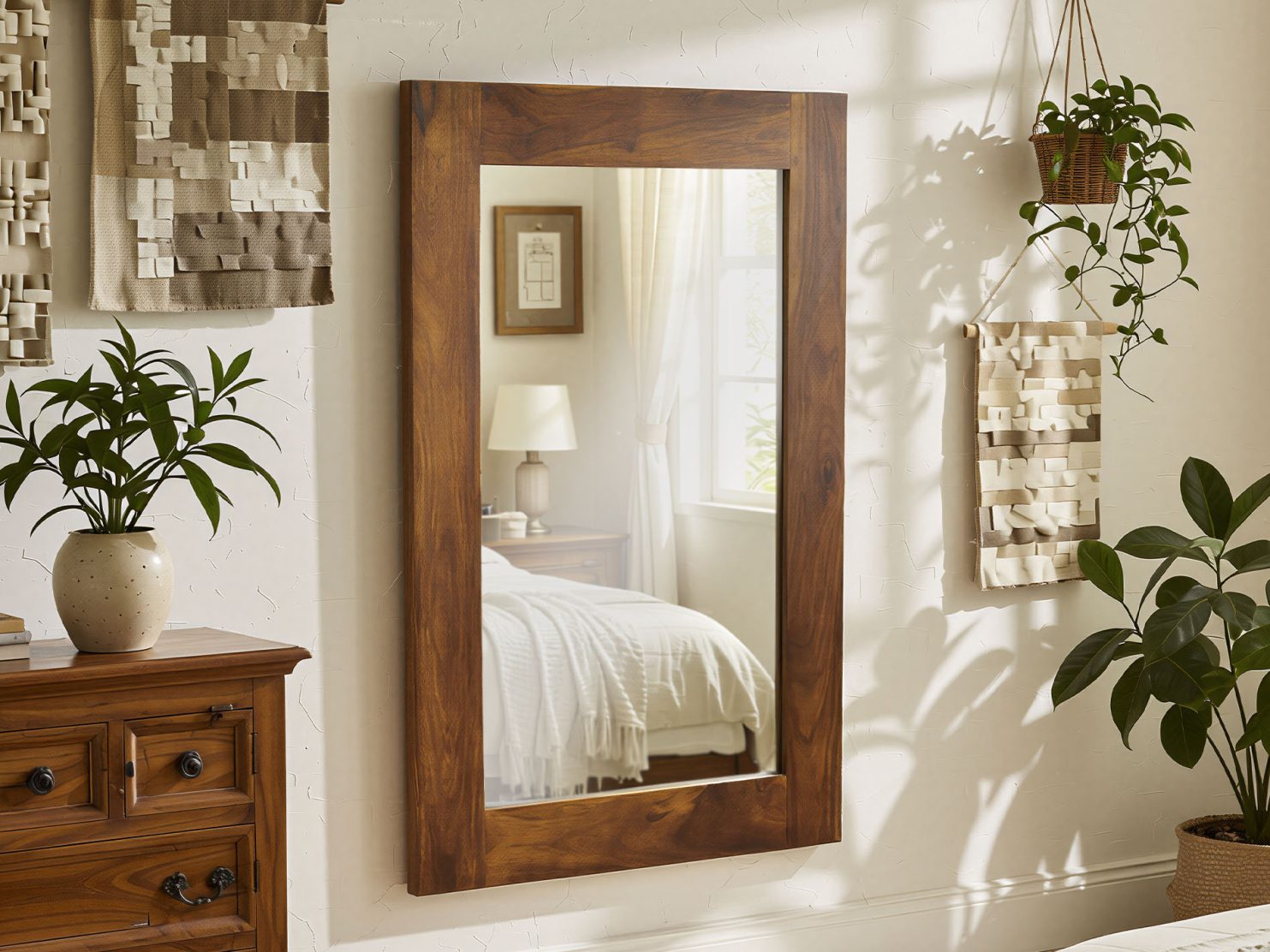 lustro-kolonialne-lite-drewno-palisander-indyjski-styl-modernistyczny-jasny-braz