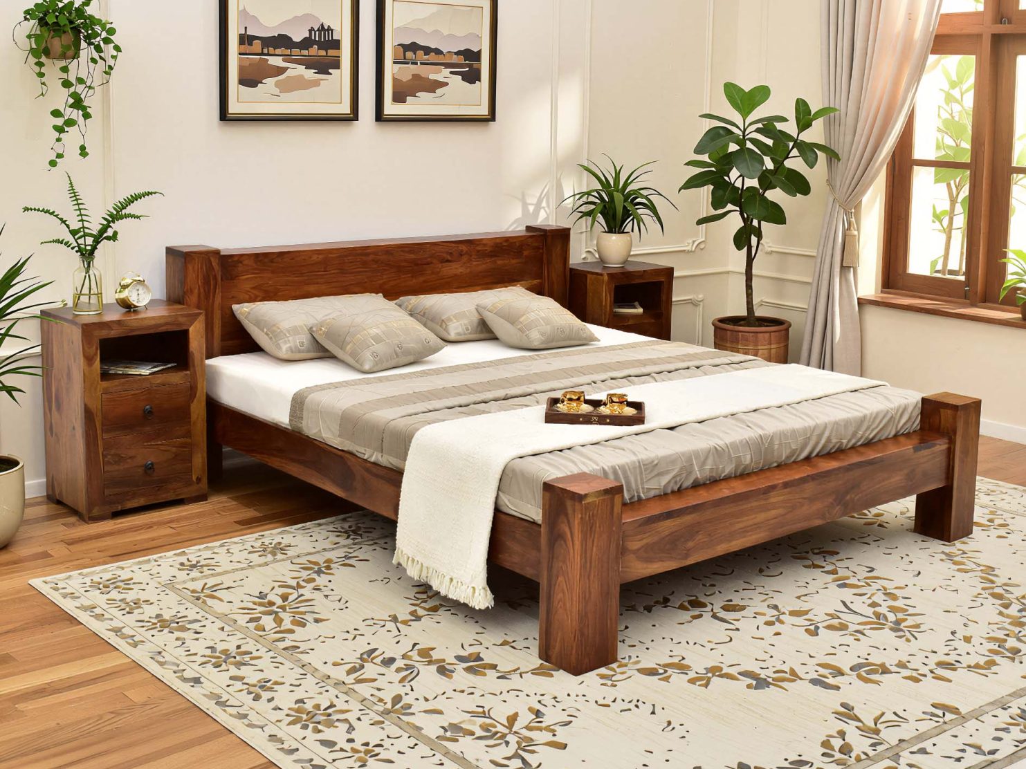 lozko-kolonialne-neo-lite-drewno-palisander-indyjski-jasny-braz-180x200-cm