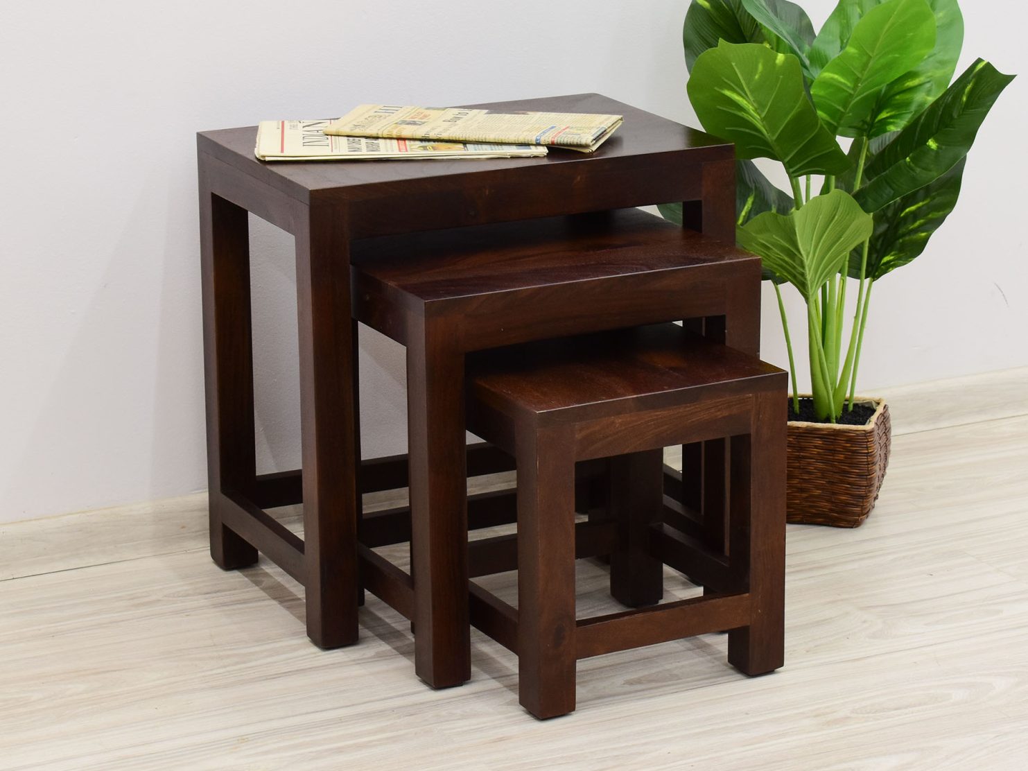 stoliczek-taboret-kolonialny-modern-lite-drewno-palisander-indyjski-zestaw-3-sztuk