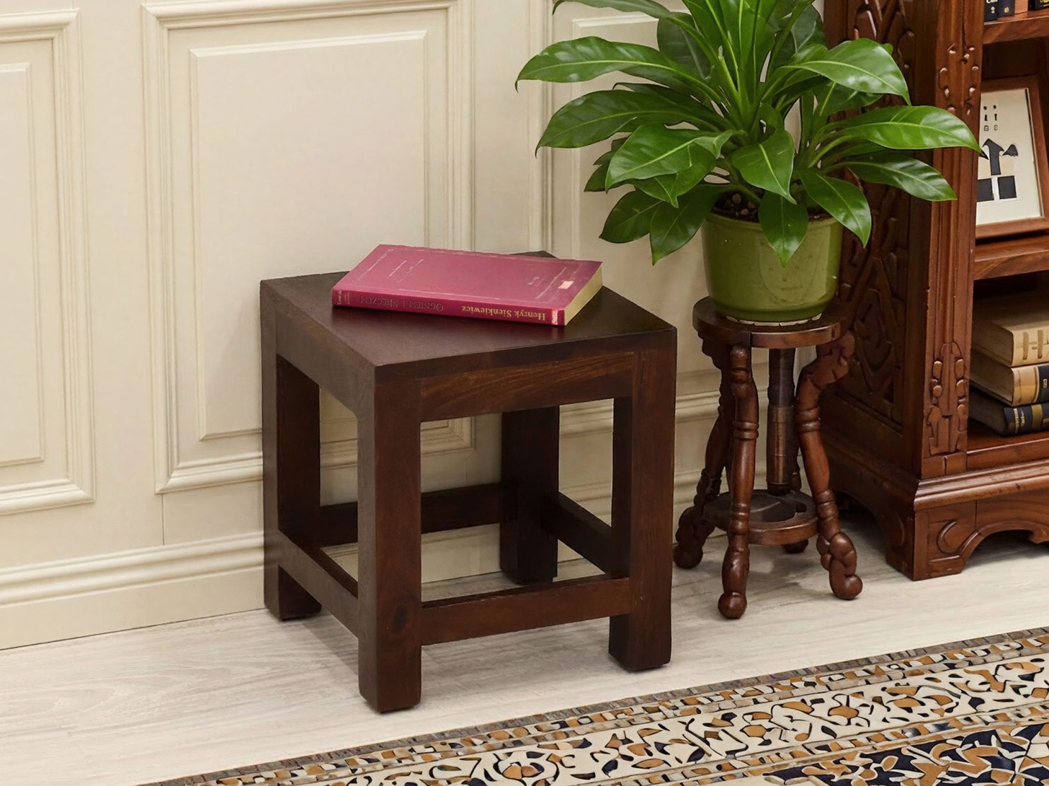taboret-maly-stoliczek-kolonialny-modern-lite-drewno-palisander-indyjski