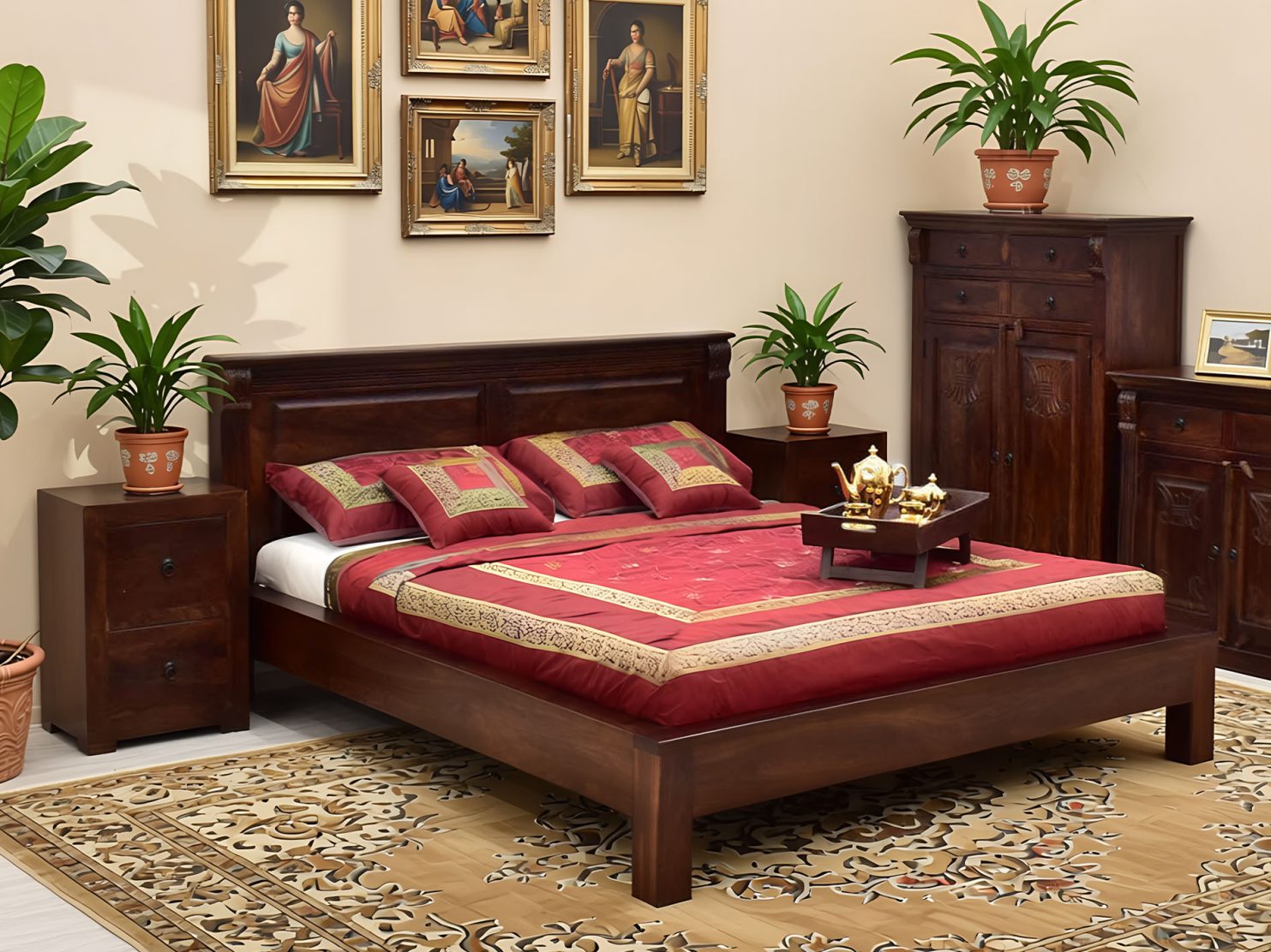 Kolekcja Warszawa z palisandru indyjskiego