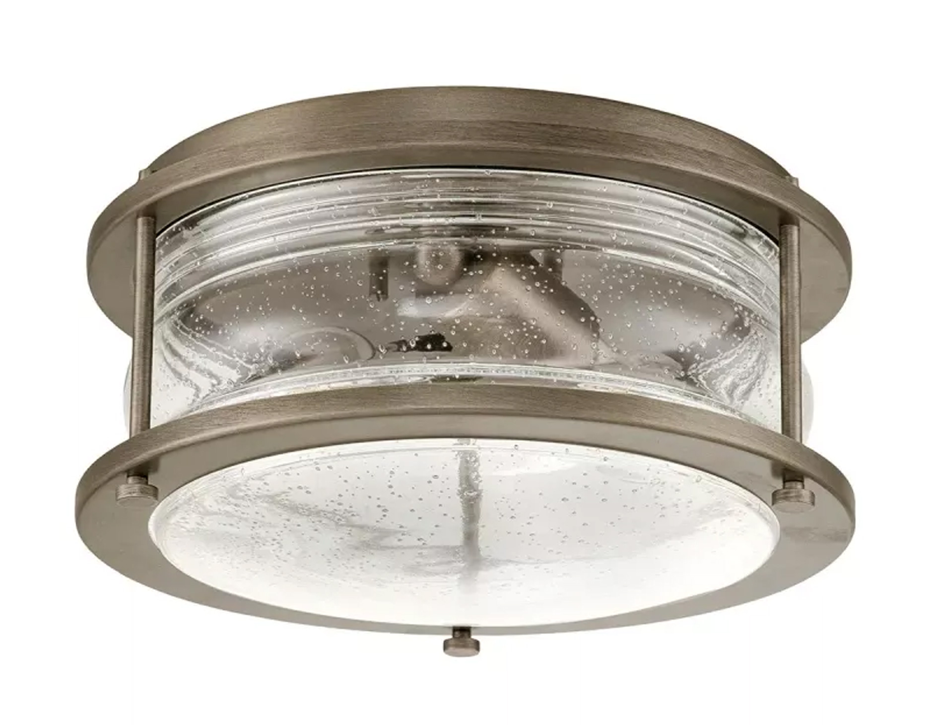 Lampa sufitowa plafon Ashland Bay dwa źródła światła wykończenie oksydowany brąz (2)