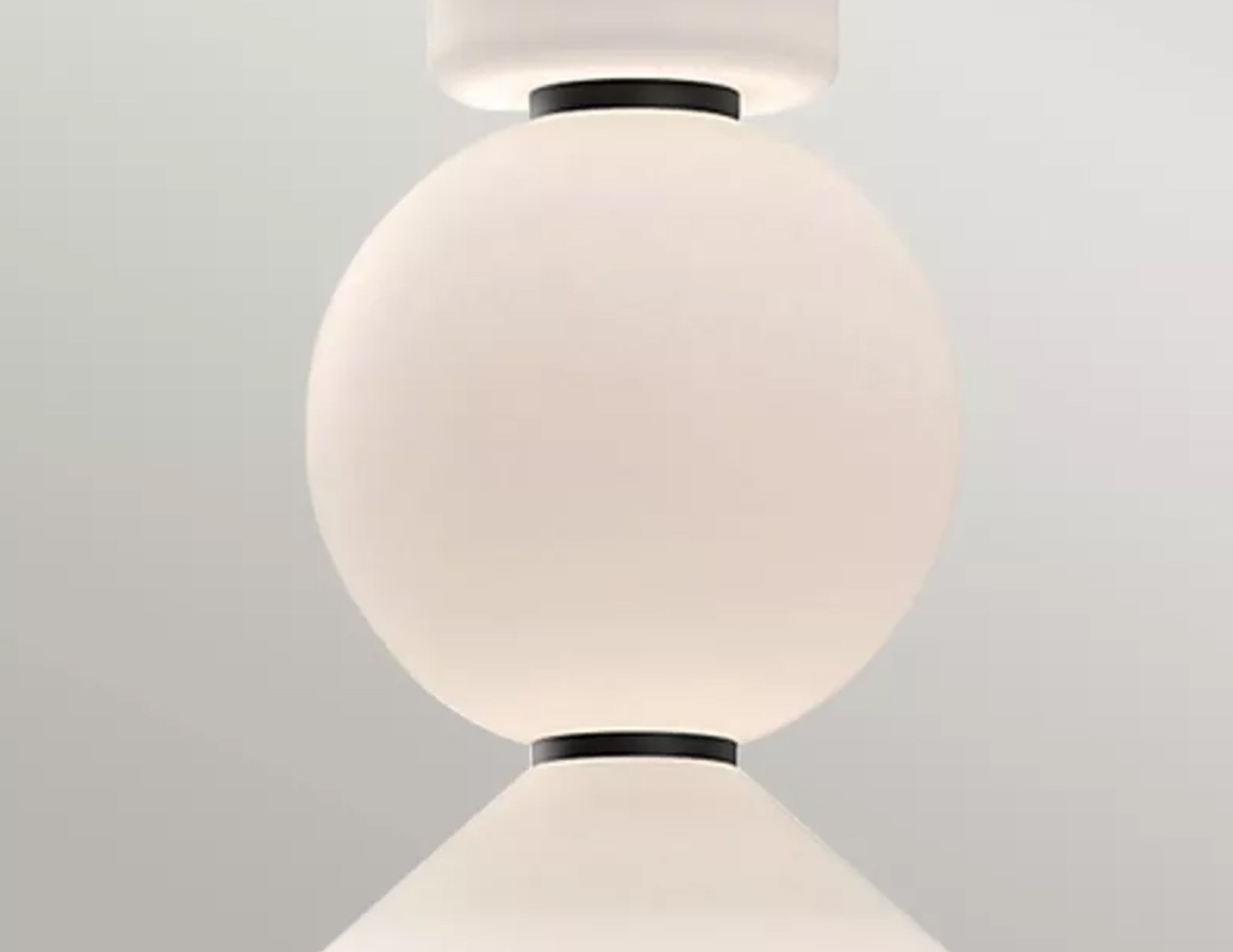 Lampa wisząca Bijou LED matowa czerń 20W (3)