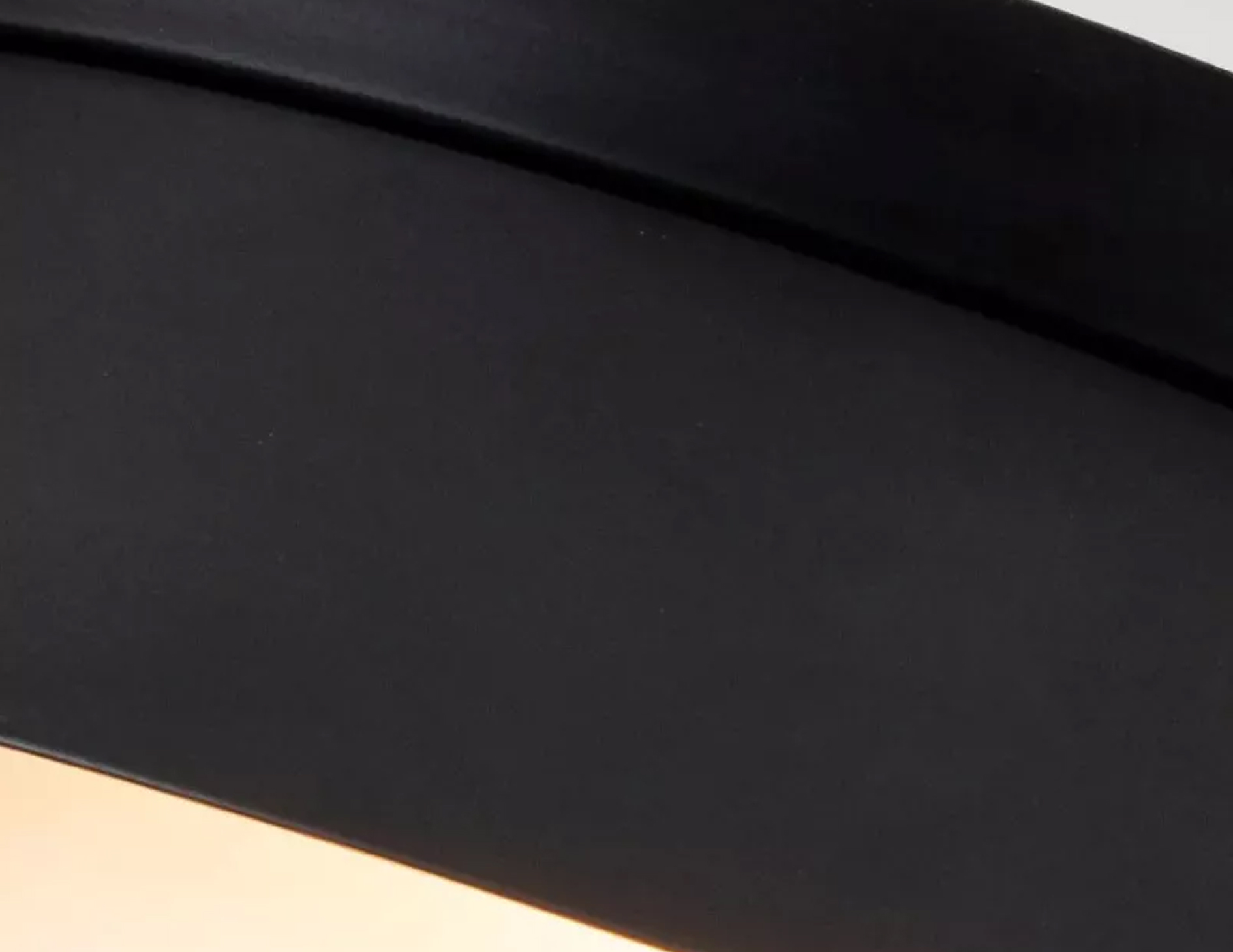 Lampa sufitowa plafon Bowtie jedno źródło światła kolor matowa czerń mała (5)