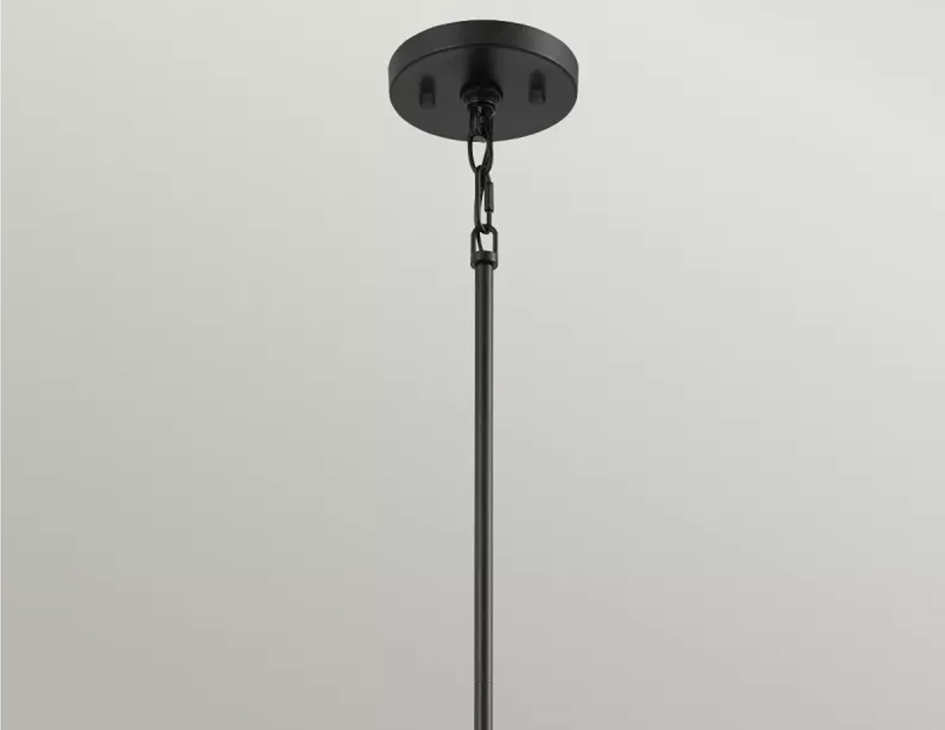 Lampa wisząca Bismarck jedno źródło światła kolor czarny mała (3)