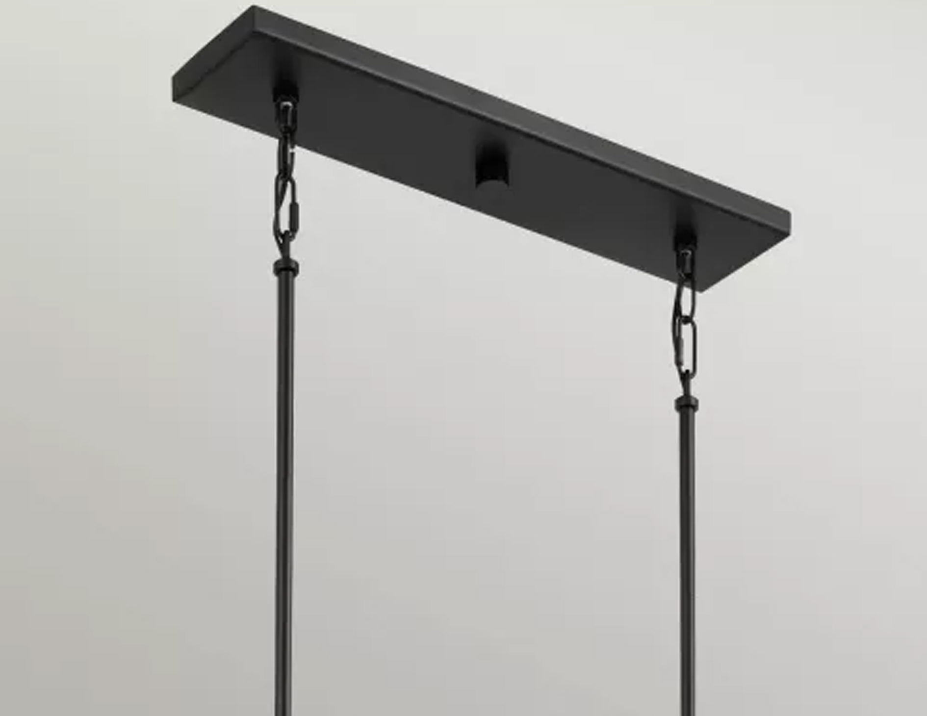 Lampa wisząca wyspowa Bismarck pięć źródeł światła kolor czarny (2)