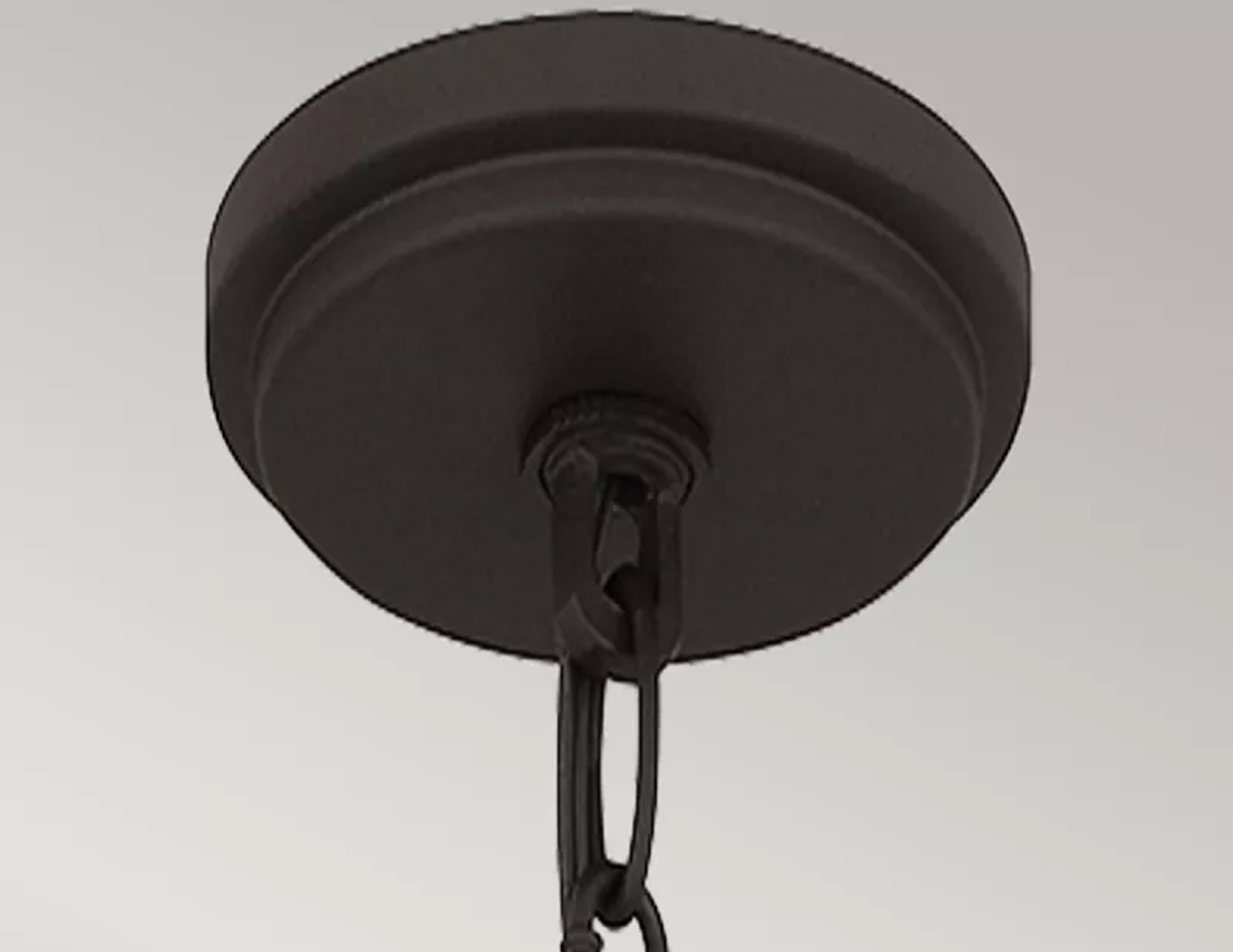 Lampa wisząca Brecken dwa źródła światła kolor stary brąz + alabastrowy klosz (3)