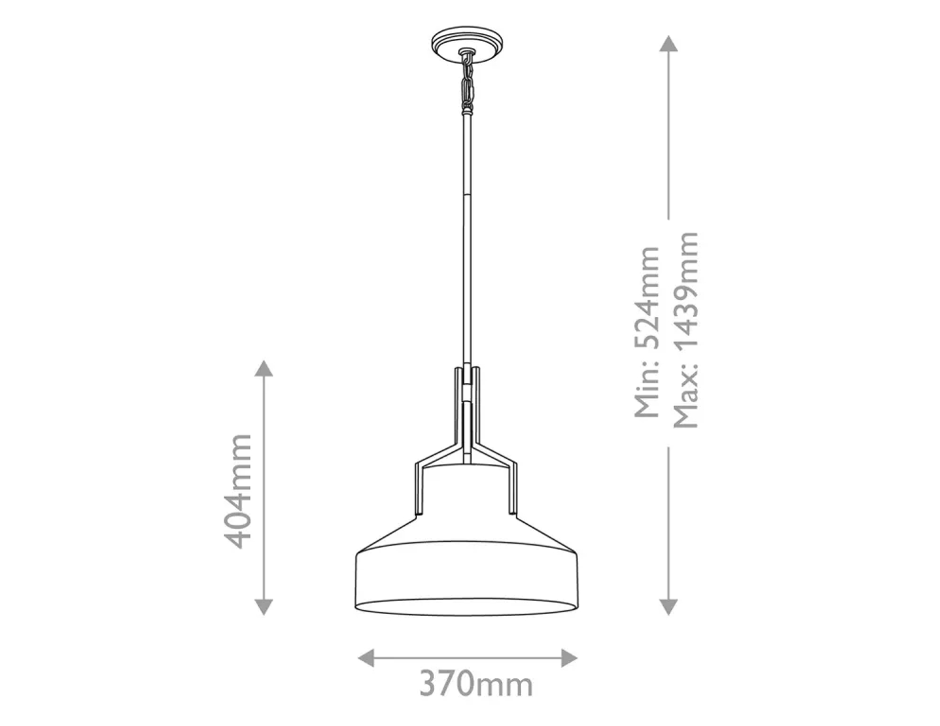 Lampa wisząca Brecken dwa źródła światła kolor stary brąz + alabastrowy klosz (6)