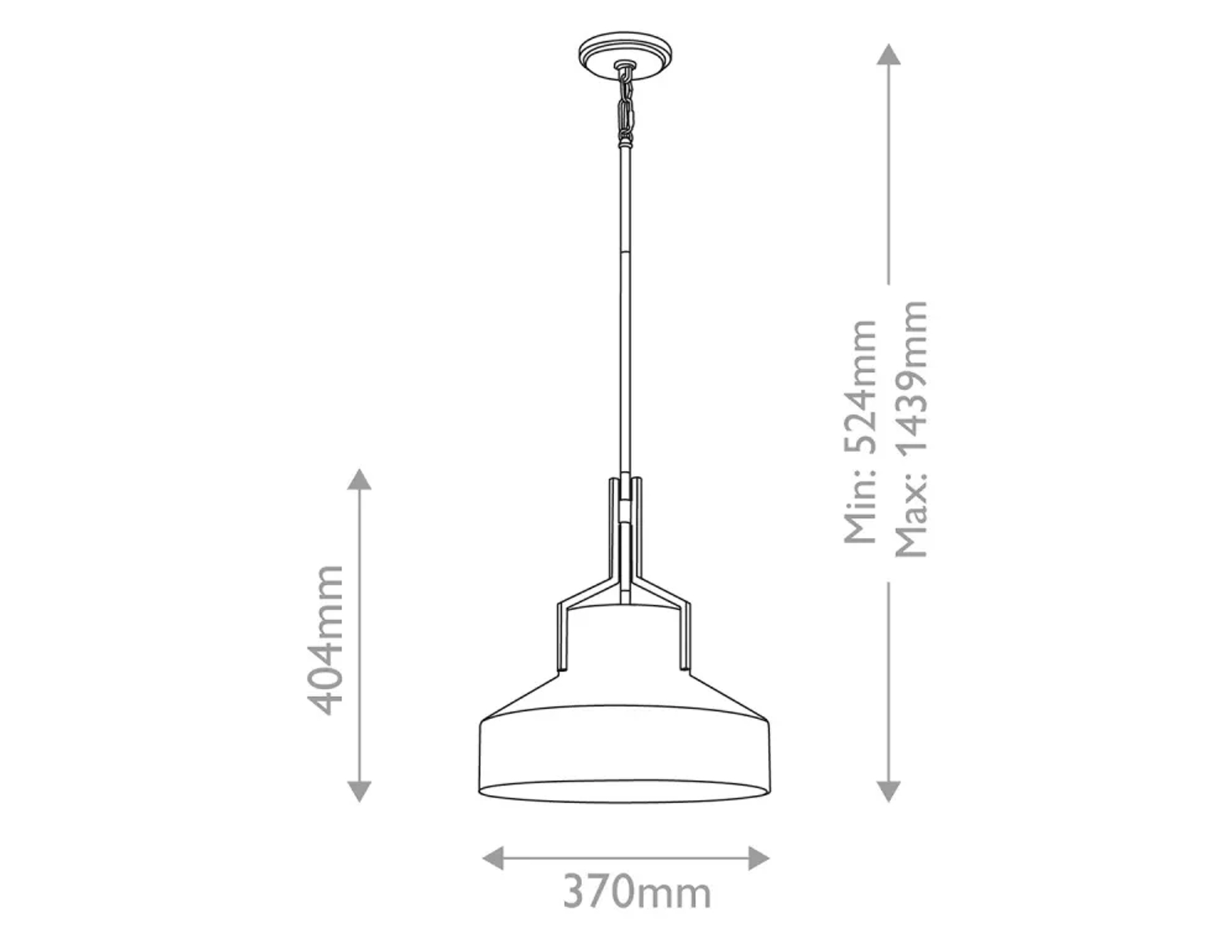 Lampa wisząca Brecken dwa źródła światła kolor stary brąz + opalowy klosz (6)